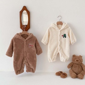 【BABY】ふわふわカートゥーンオールインワン