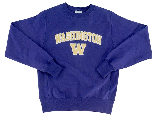 Champion Washington Huskies Purple Reverse Weave Crewneck