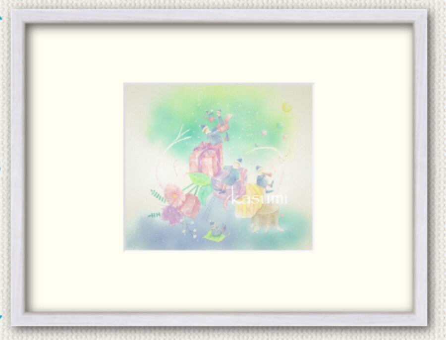 「贈り物」〜ジークレープリント〜