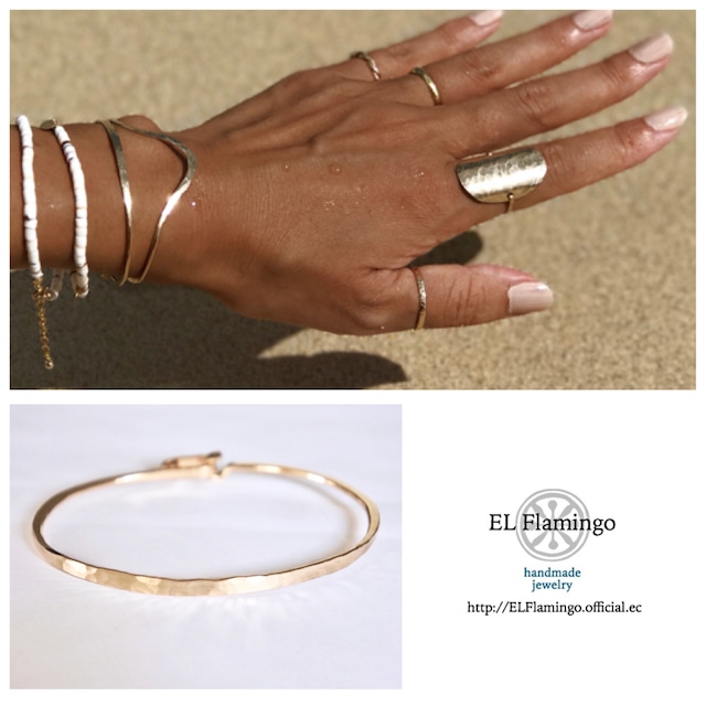 EL Flamingo Bangle / 16KGF