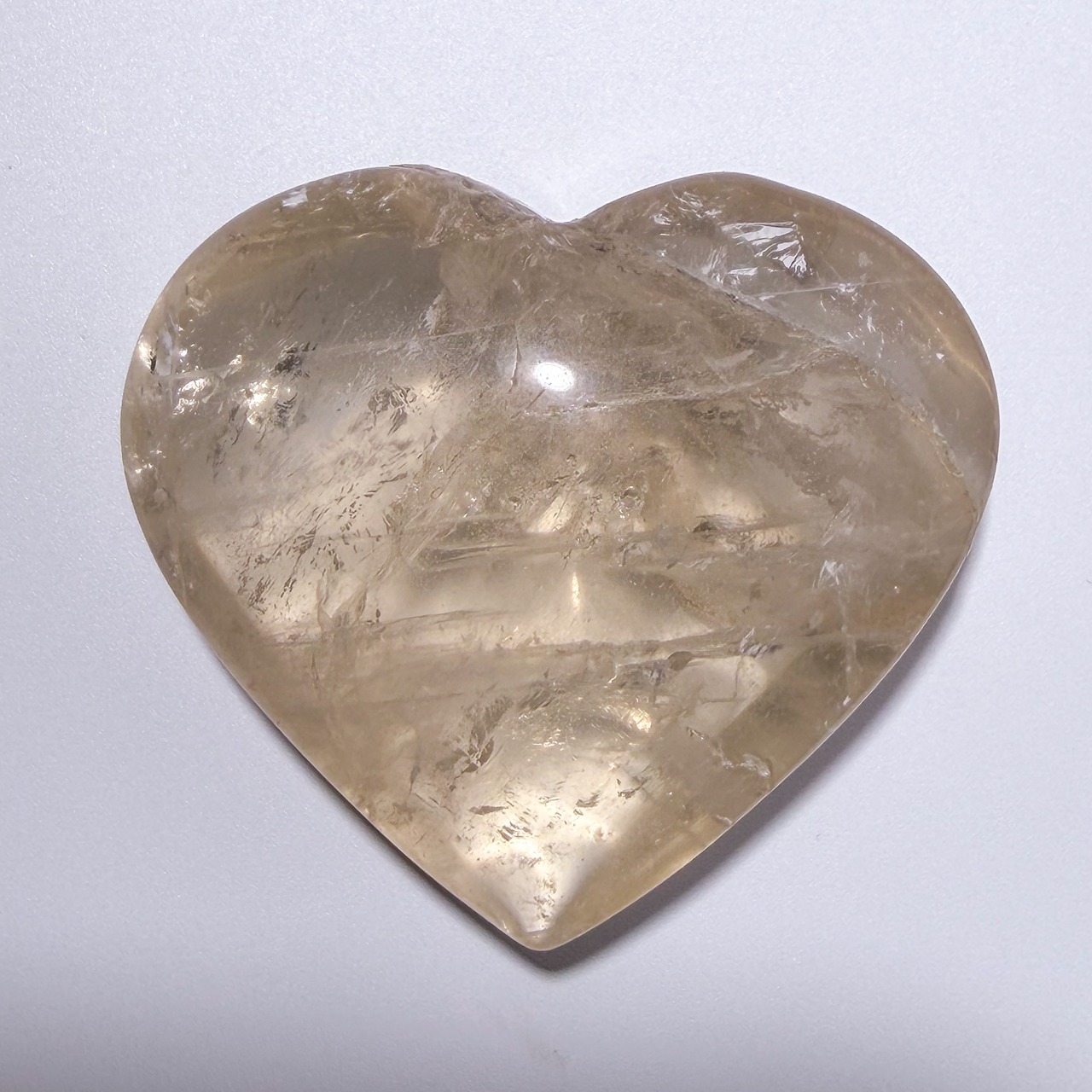 ナチュラルシトリン ハート ＊ Citrine ＊ 天然石