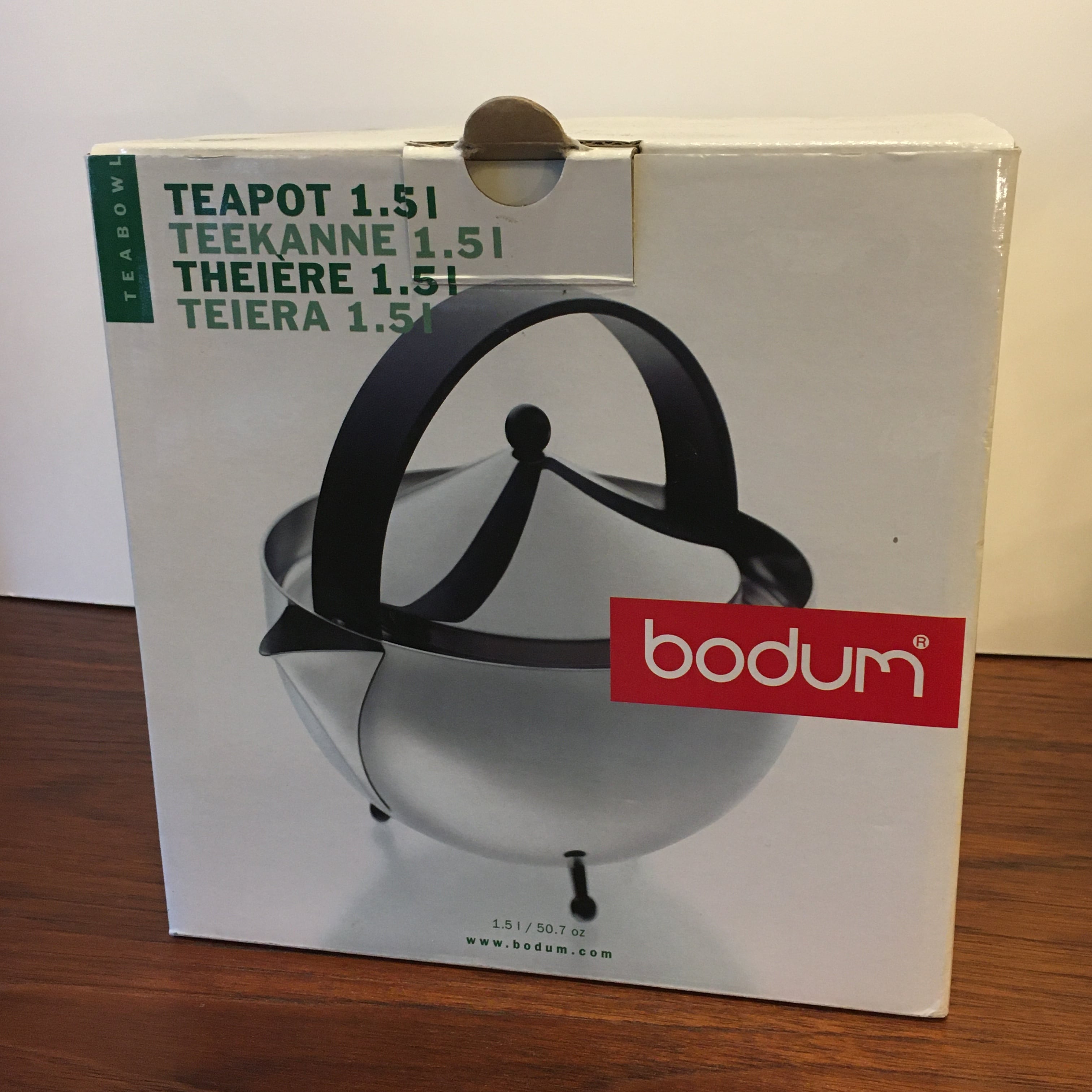 Teaball' Teapot Designed by Carsten Jorgensen for Bodum 1980's