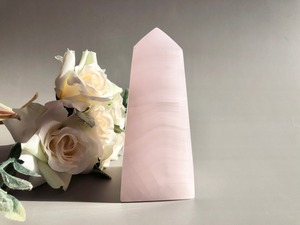 マンガノカルサイト(ピンクカルサイト)タワー　No.04⭐︎Mangano calcite