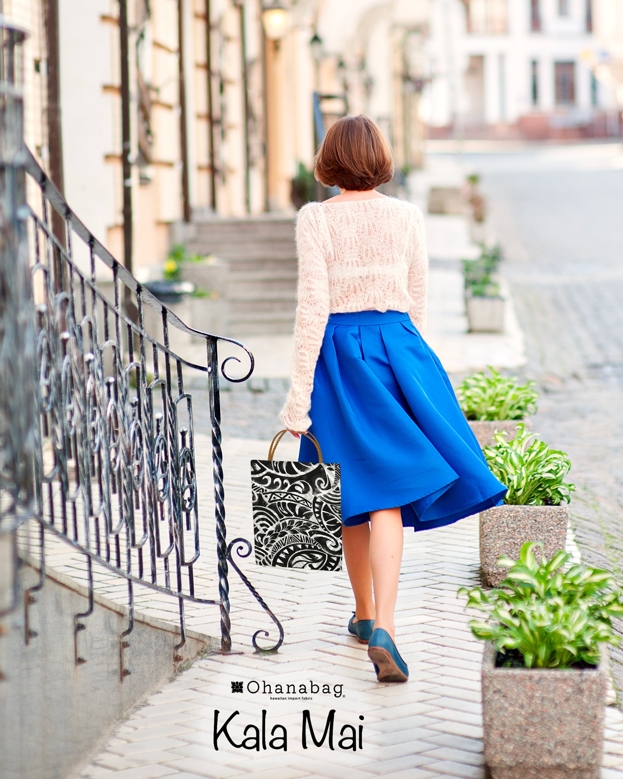 新発売のトート【Kalamai・マカヒキ】Hawaiian_OhanaBag/Kalamai_008<ストラップなし>