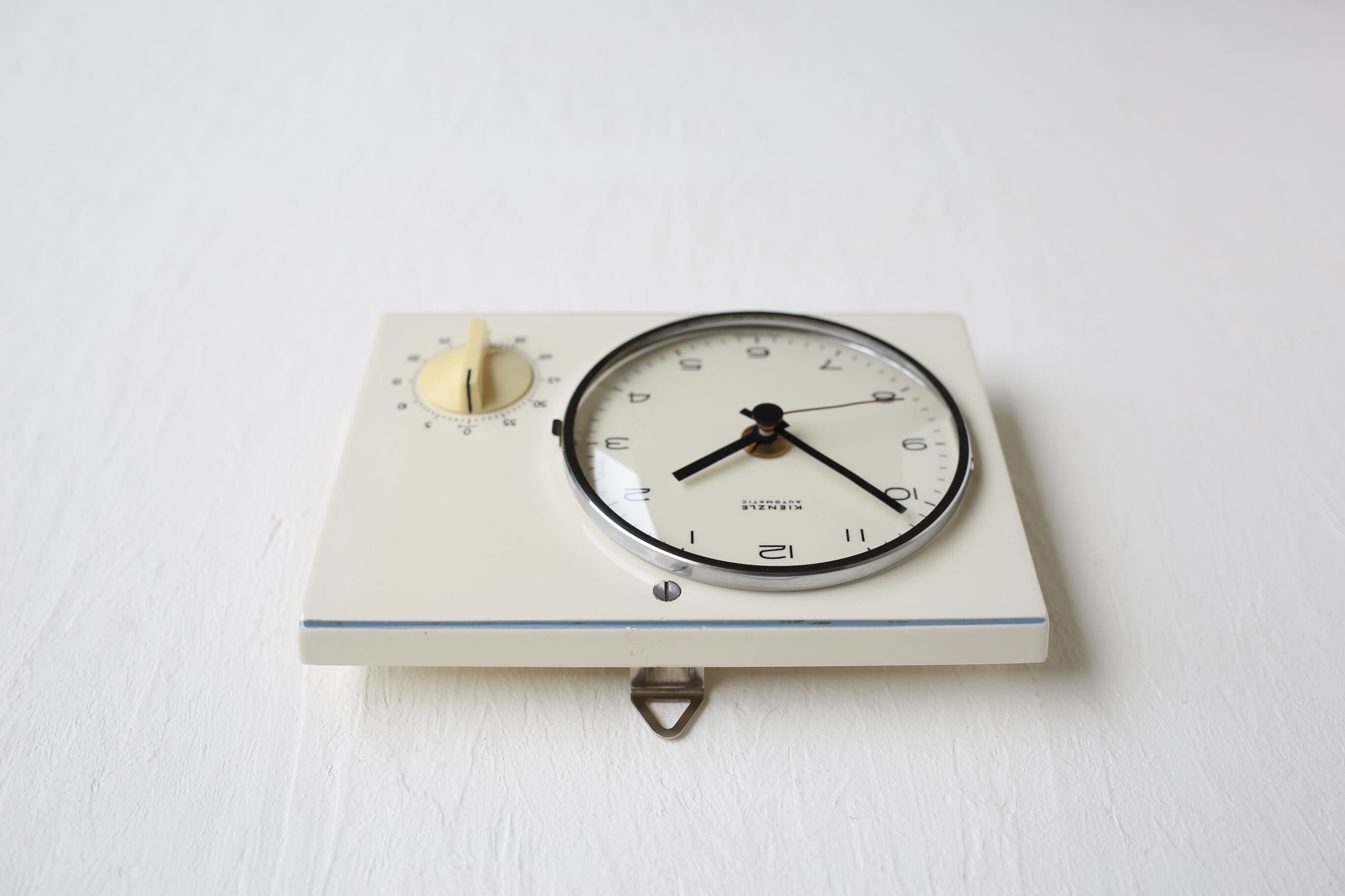 ドイツ アンティーク ヴィンテージ KIENZLE 陶器 キッチンタイマー付き