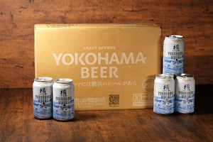 【ヨコビの缶ビール】簡易BOXでのお届け  横浜ウィート350ml  24本セット/BELGIAN WHEAT ALE