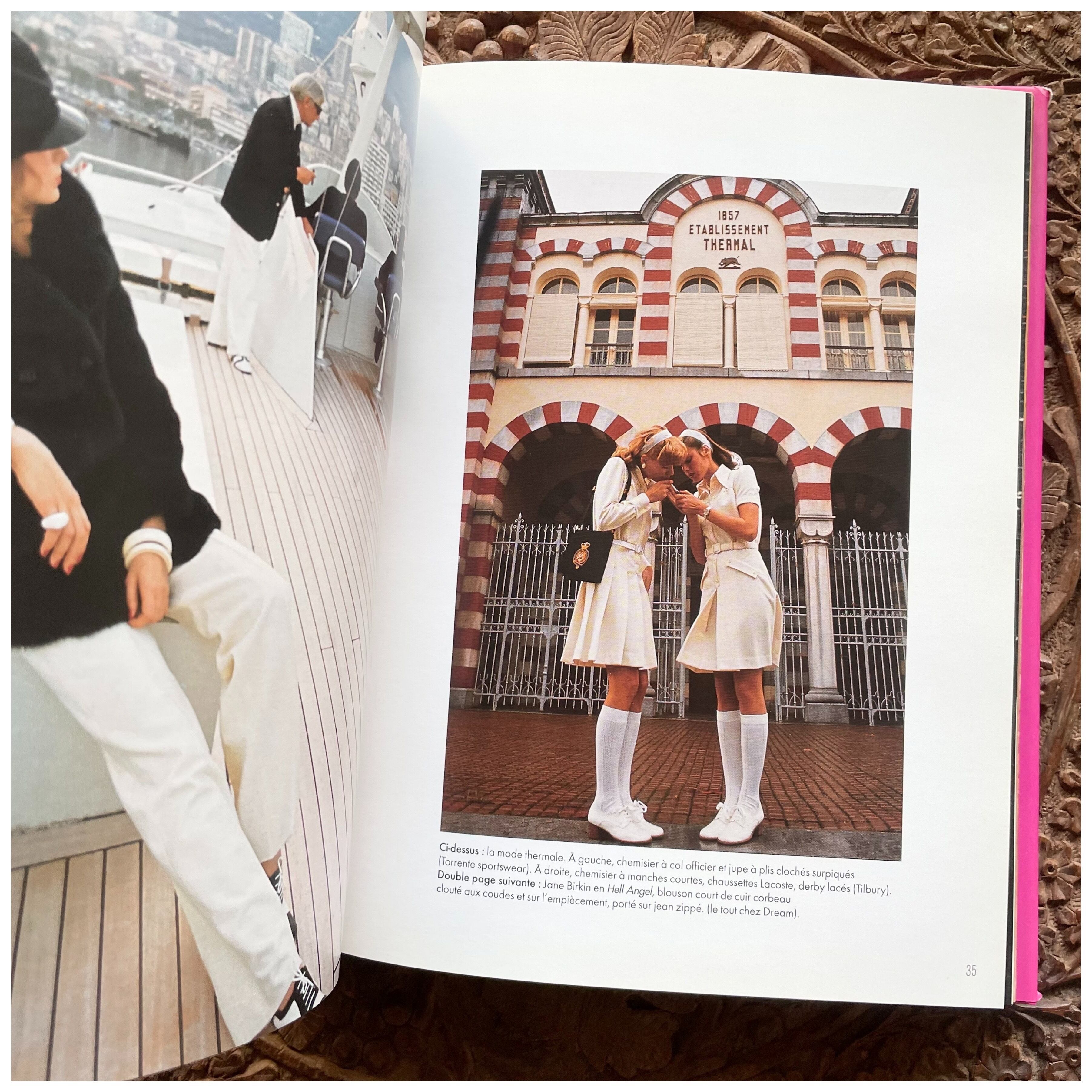 古書 洋書 STYLE ELLE Les Années 70 ファッションブック | KIRA