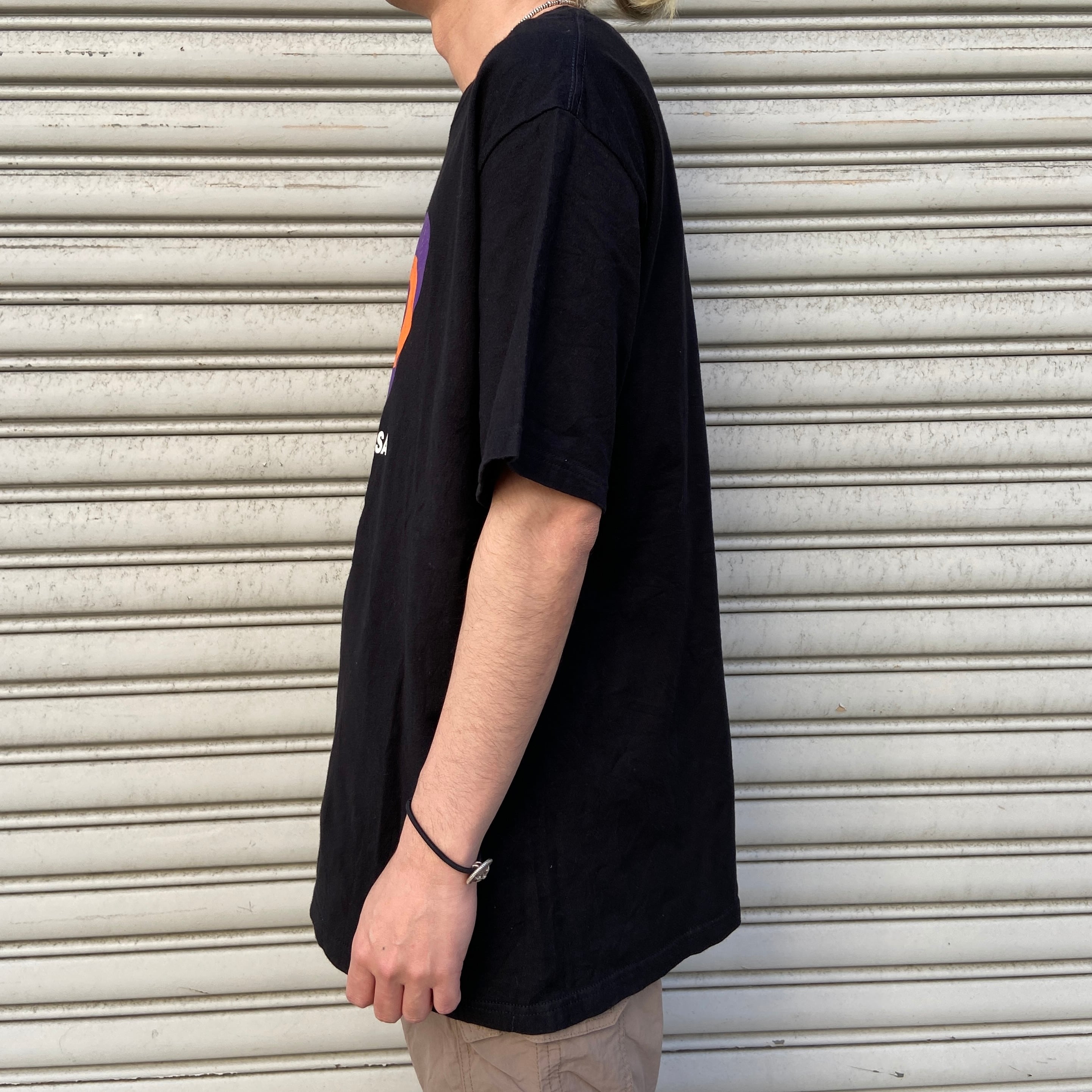 Stussy ステューシー プリントロゴTシャツ ブラック L 80star Stussy ステューシー プリントロゴTシャツ ブラック L 80star