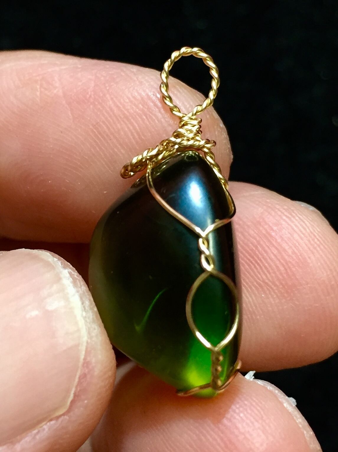 RS5-94 上品 宝石質 深緑 ミャンマー産天然 A貨 本翡翠 ルース 裸石