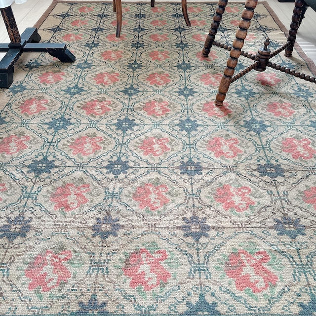 トルコ ヴィンテージラグ TR003 | イスパルタ | 147cm × 243cm