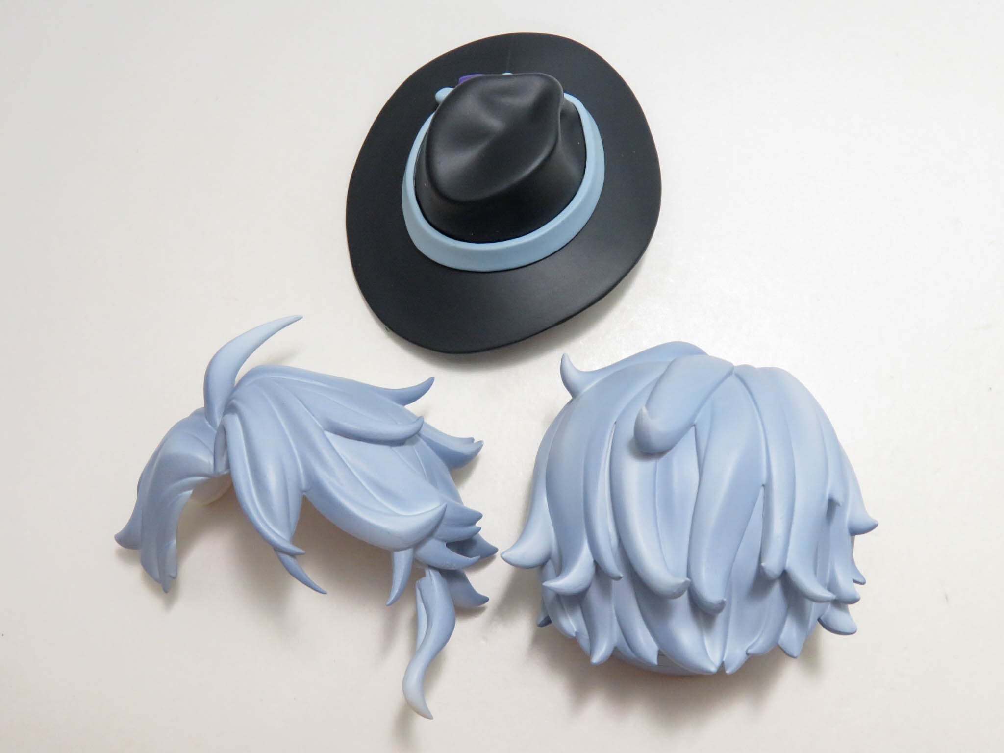 ※1(A−ランク)【1550】 アズール・アーシェングロット 髪パーツ ショート ねんどろいど