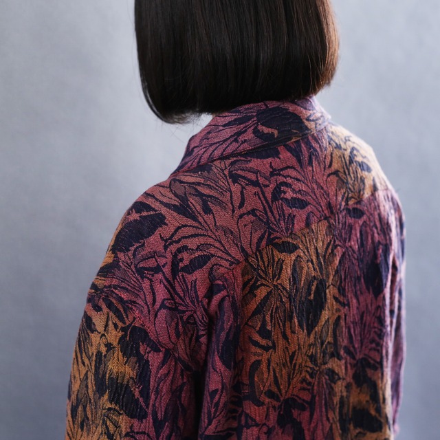 mysterious gradation color l/s jacket