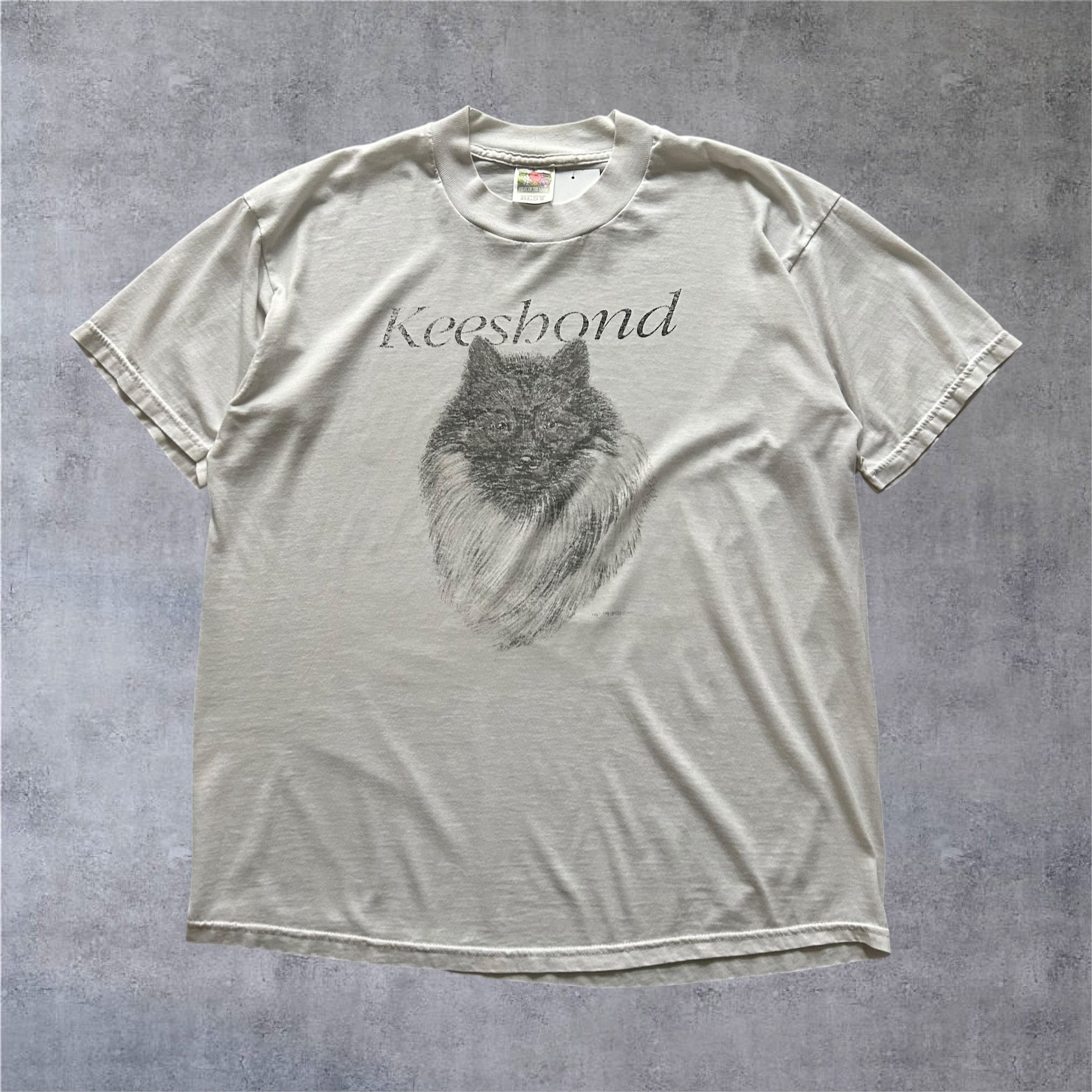 1990s Keeshond T-shirt【高円寺店】