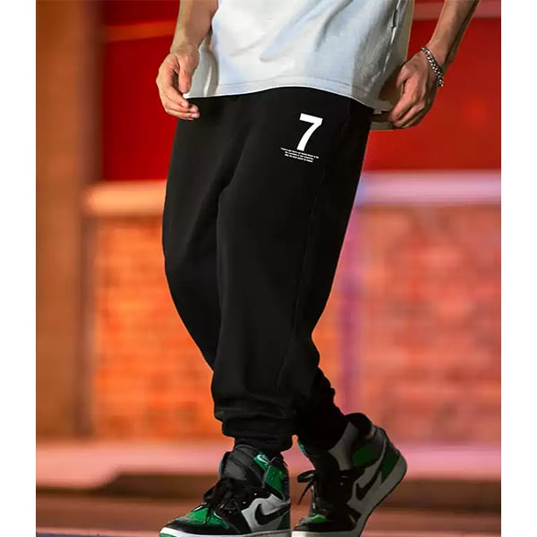 Wide silhouette sweat pants P036