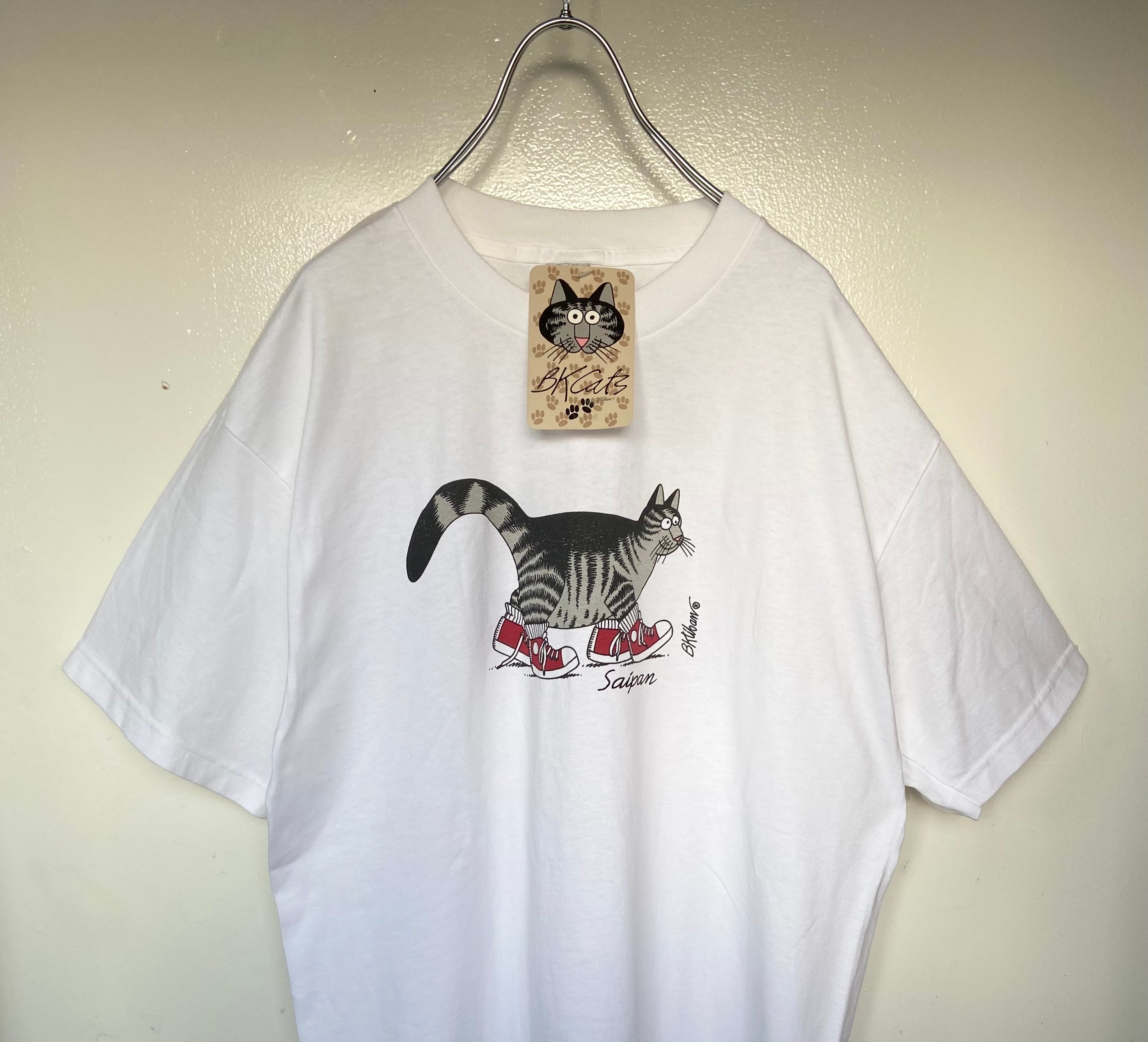 USA製CRAZY SHIRTS LIFE IS A ZOOスウェット白90s