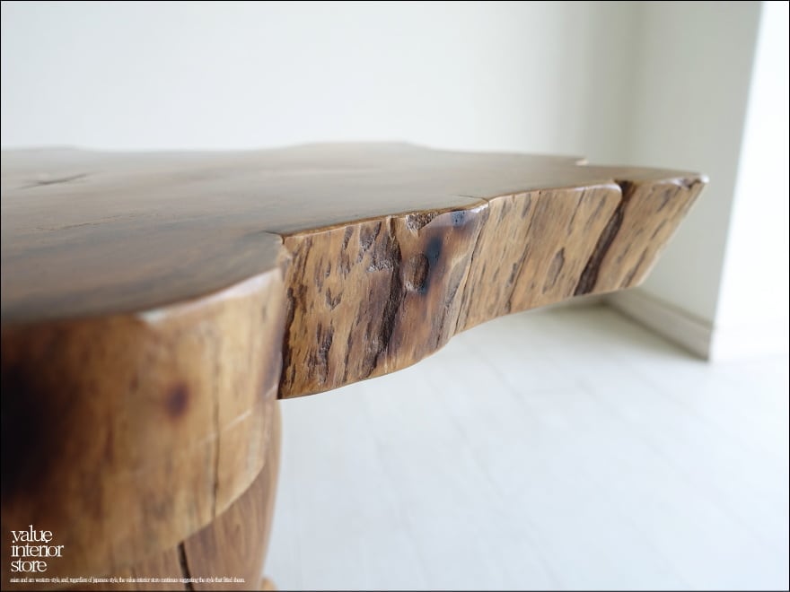 一枚板 無垢材 プリミティブサイドテーブルWN12 カフェテーブル  