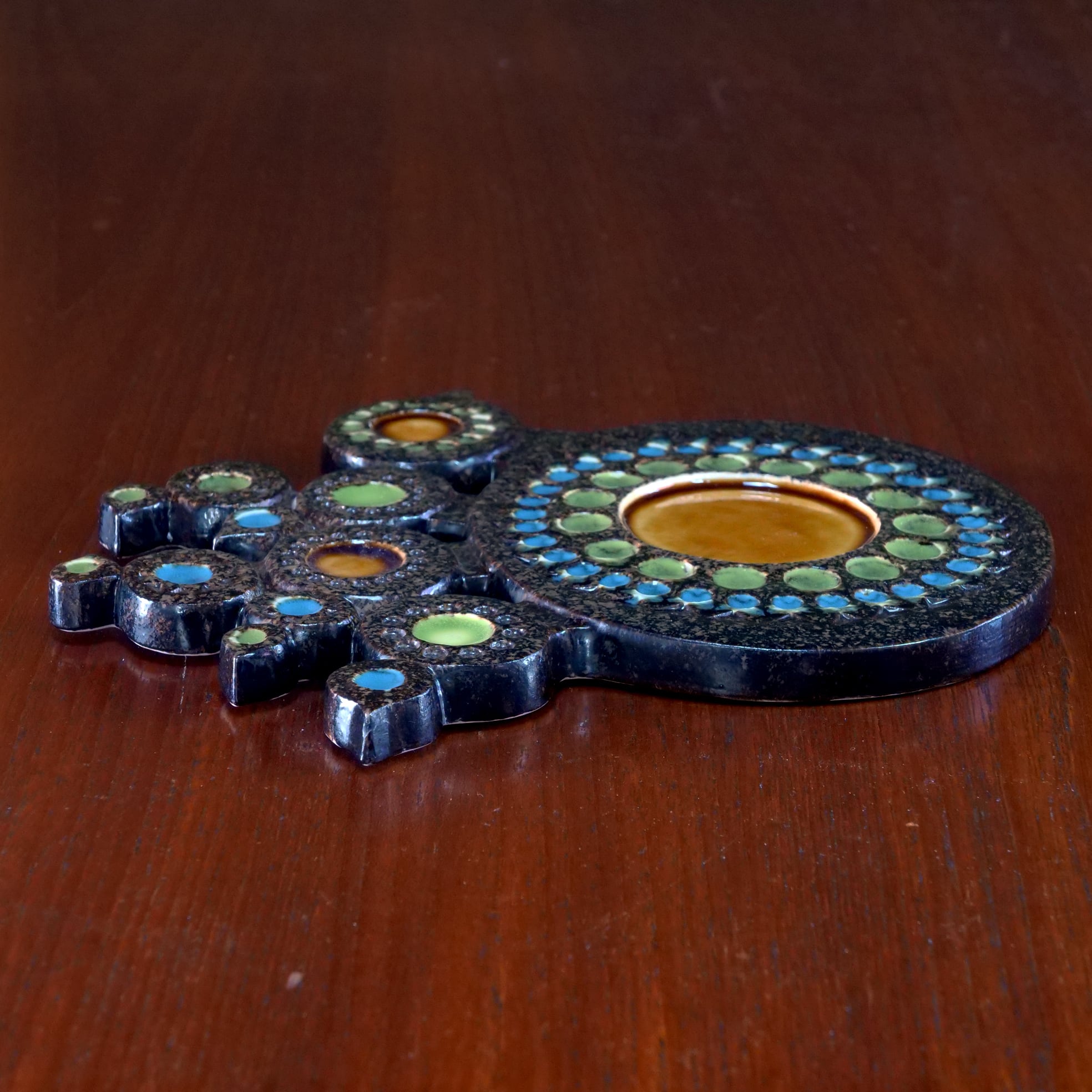 グスタフスベリ Britt Louise Sundel 鳥の陶板