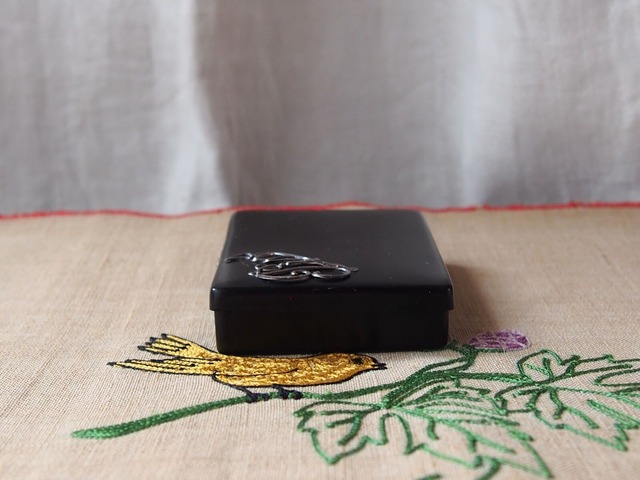 イギリスアンティーク　ピンボックス　PIN BOX