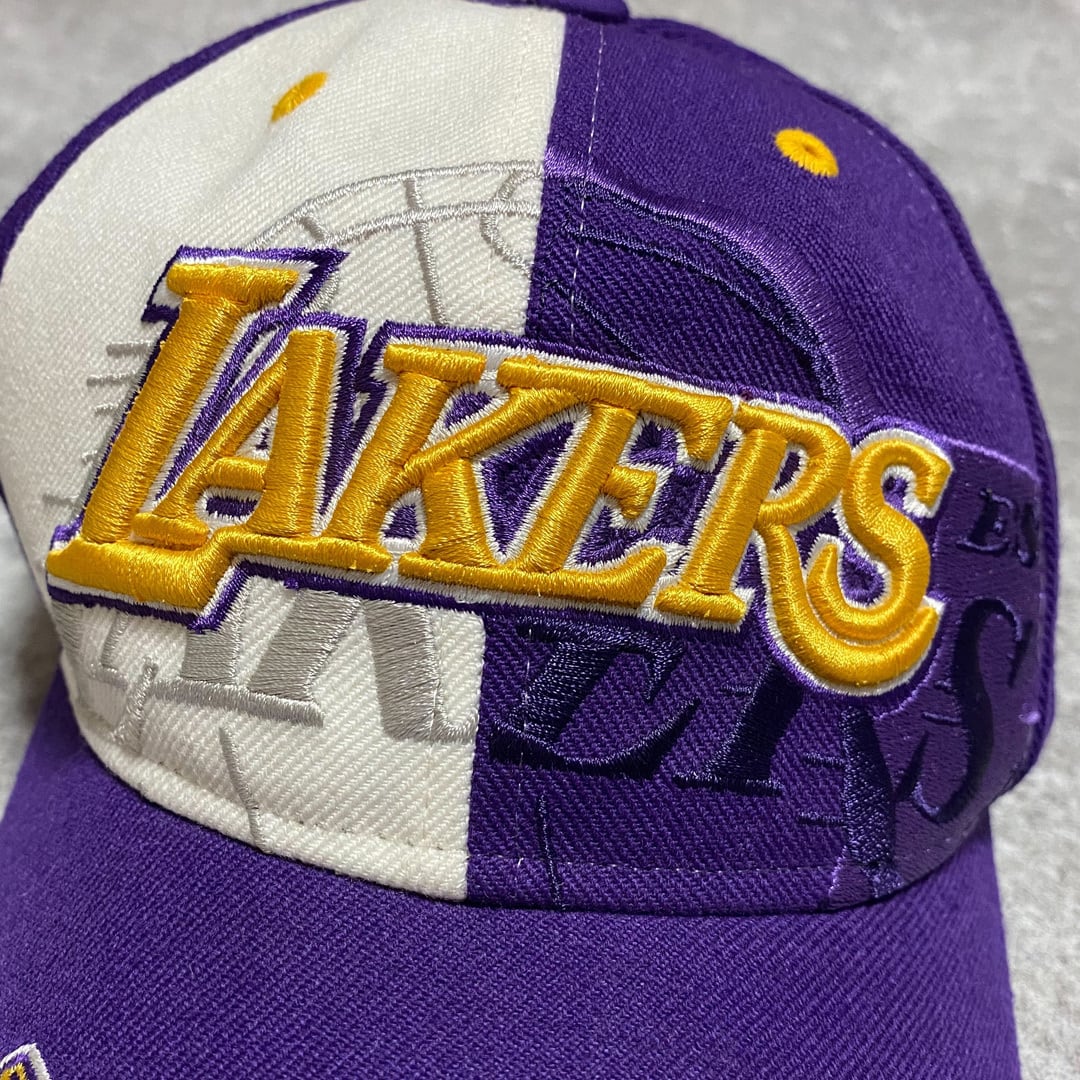 レイカーズ ロゴキャップ 帽子 NBA Lakers バスケット