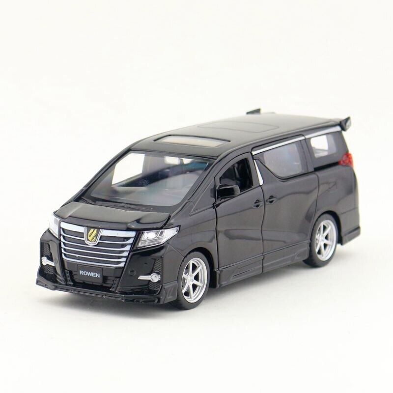 送料無料 1/32 トヨタ・アルファード ALPHARD 高級ミニバン ROWEN