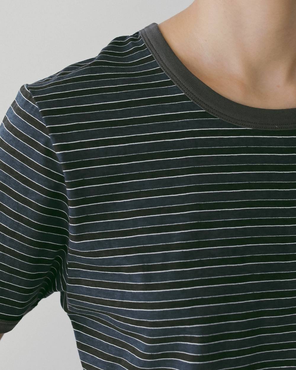 anuke(アンヌーク) Multi Border T-Shirts | サウスオレンジ｜メンズ