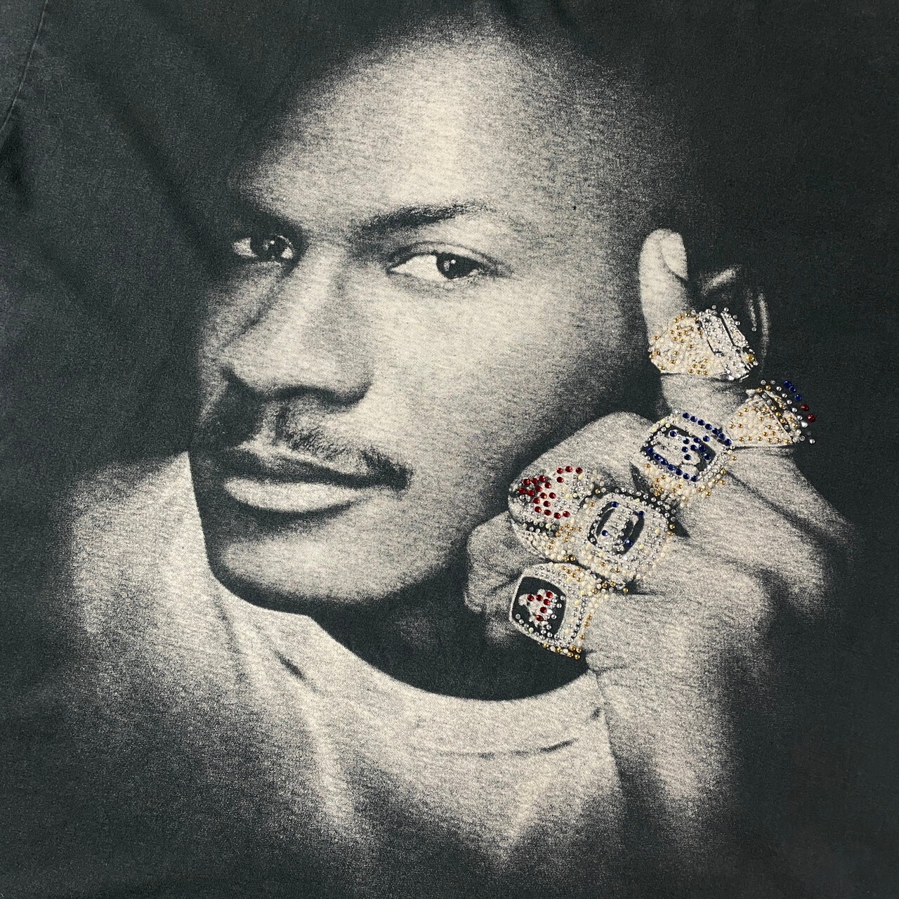 00年代 MICHAEL JORDAN マイケル・ジョーダン ビッグプリントTシャツ 