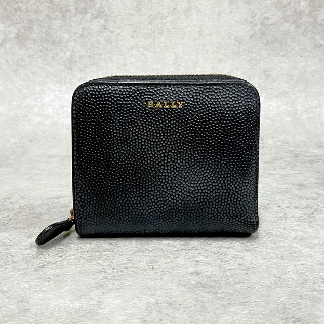 BALLY バリー コンパクトジップ ブラック 6590-202204