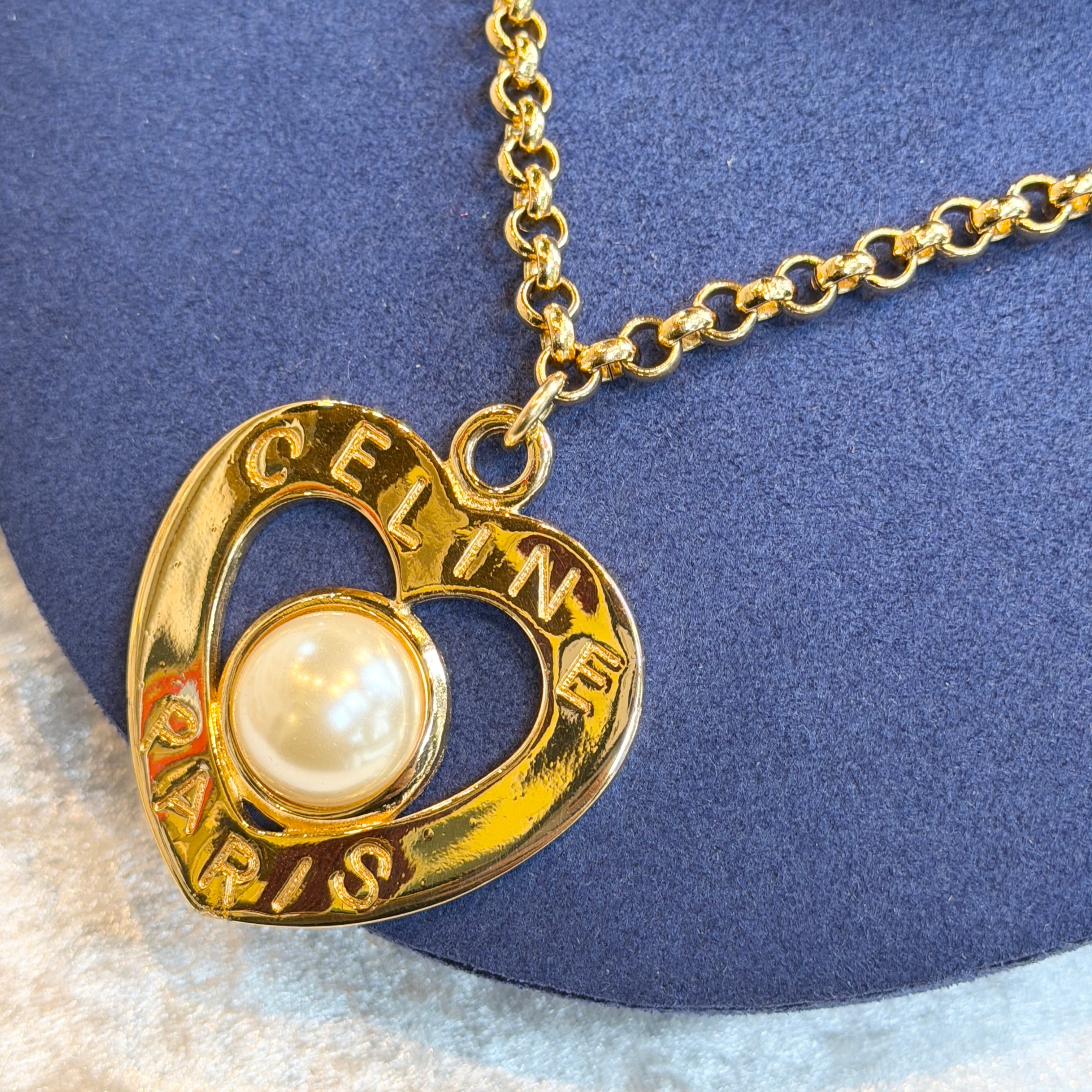 CELINE long necklace | CHIMI VINTAGE