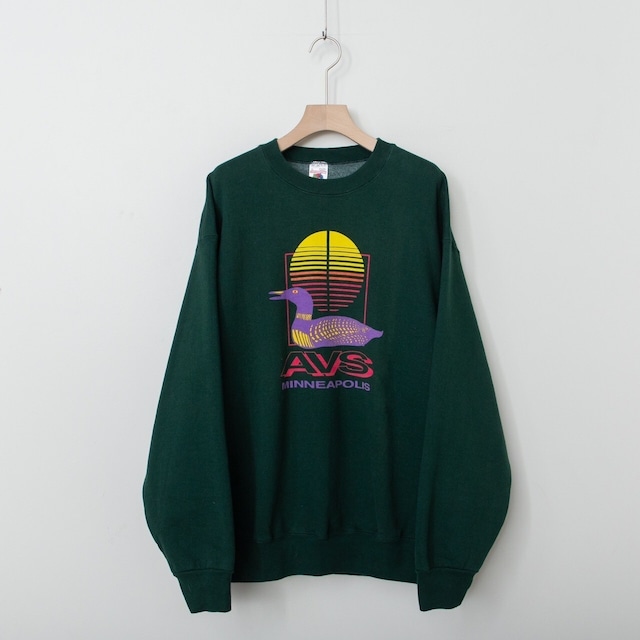 1990s vintage printed sweatshirt / Made In USA