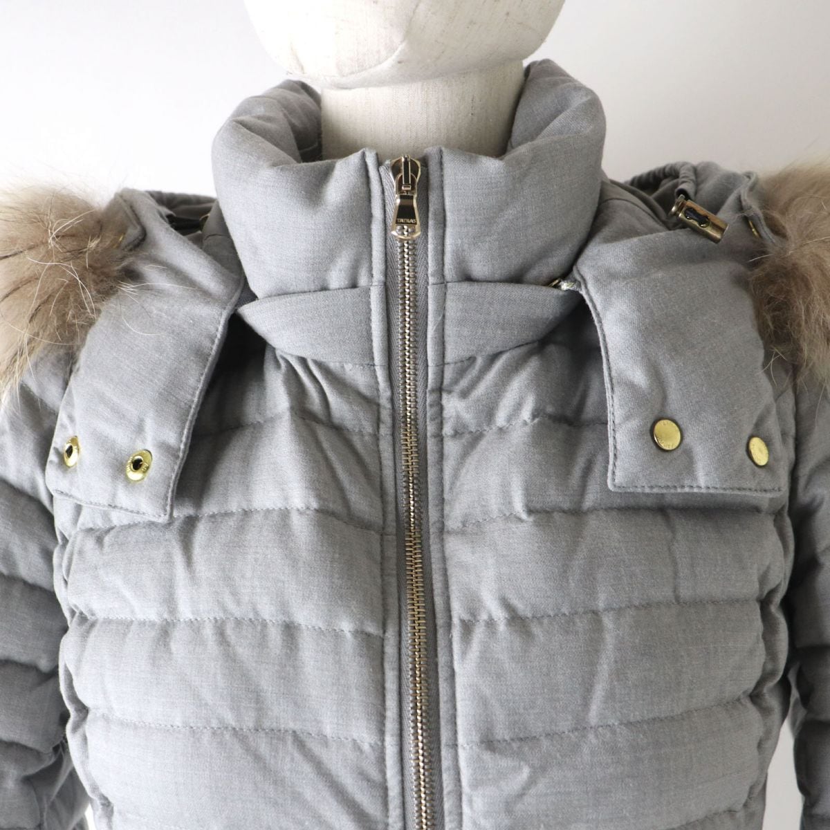 タトラス TATRAS グレー ダウンジャケット ジップアップ 正規品