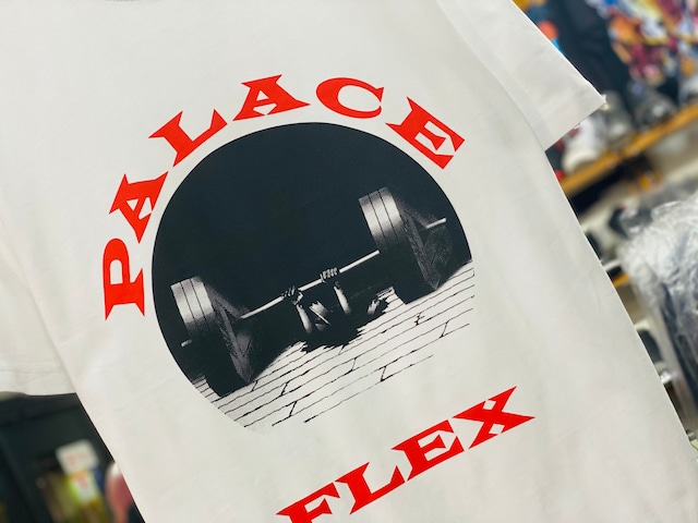 PALACE P-FLEX TEE WHITE MEDIUM 25JG7380