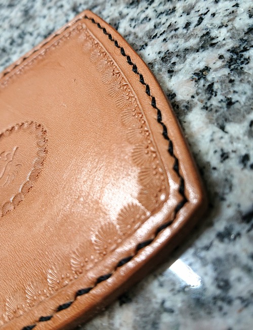 ココペリのレザーコースター