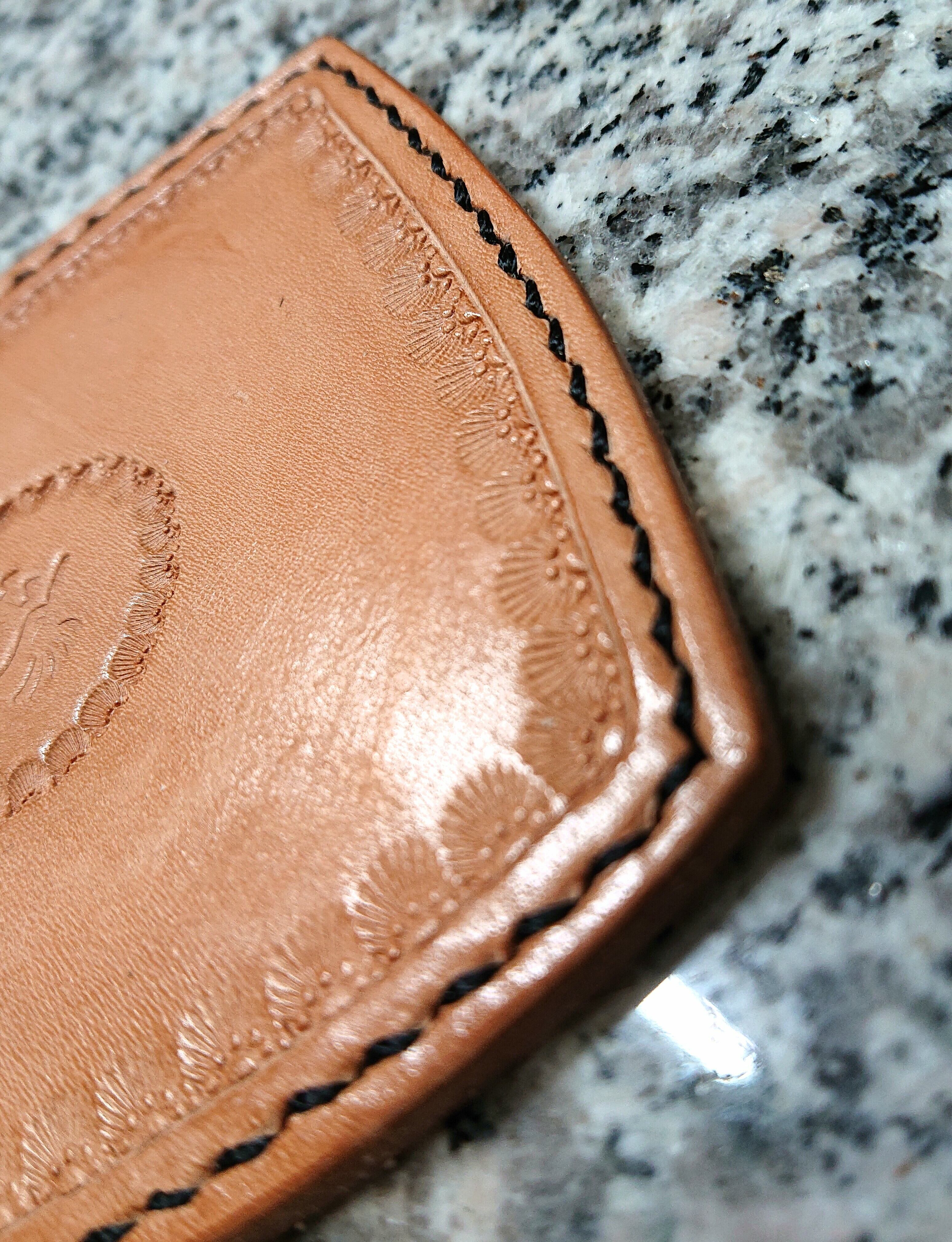 ココペリのレザーコースター