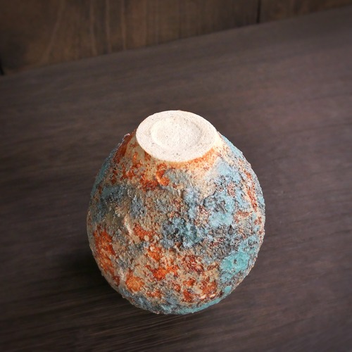 弥生小壺 no.15 wild turquoise