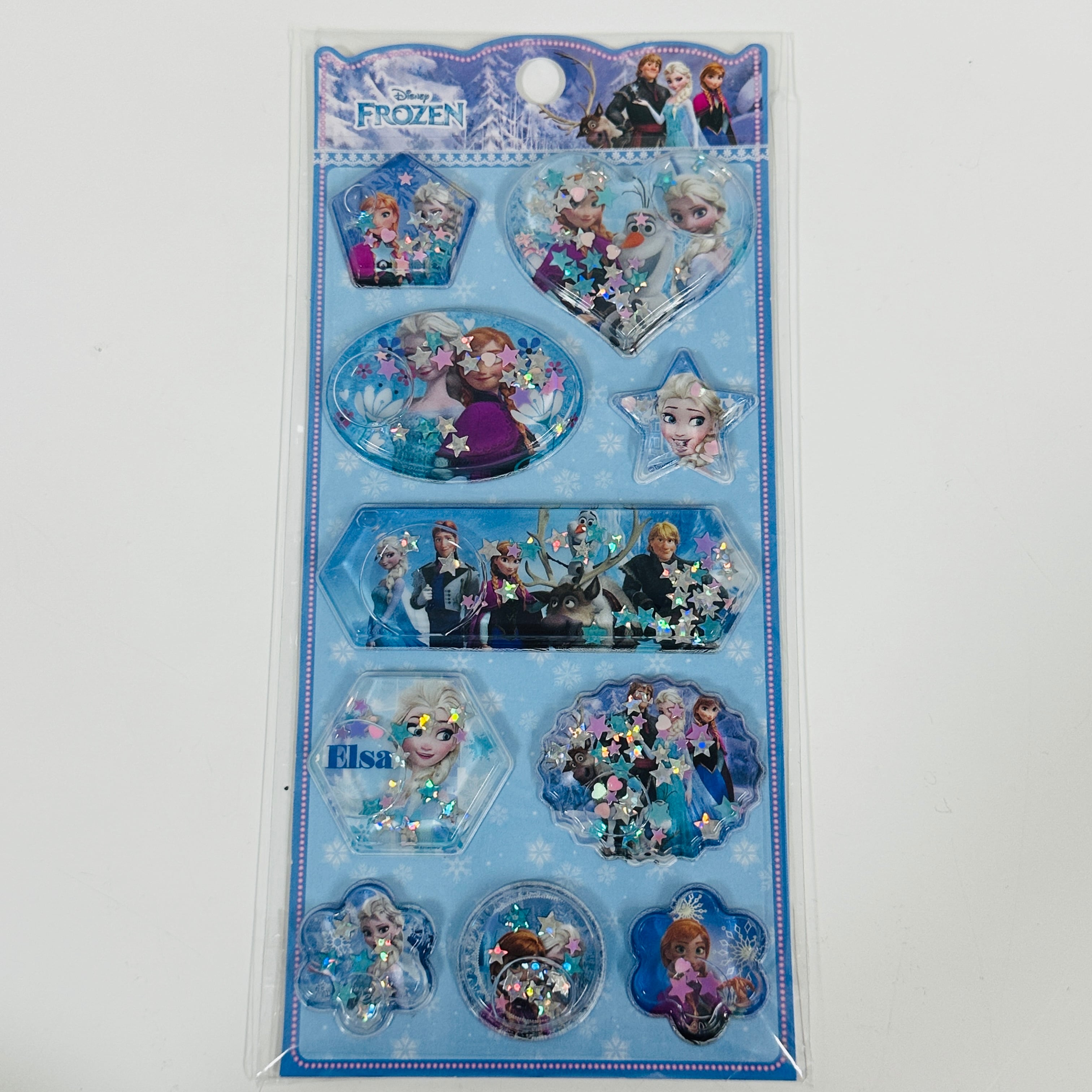 アナと雪の女王 公式ライセンス品 アナ雪 ウォーターシール 2枚セット