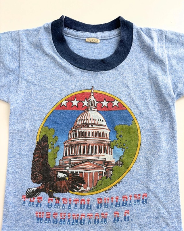 【18-24m相当・vintage】USA製 WASHINTON D.C. tee