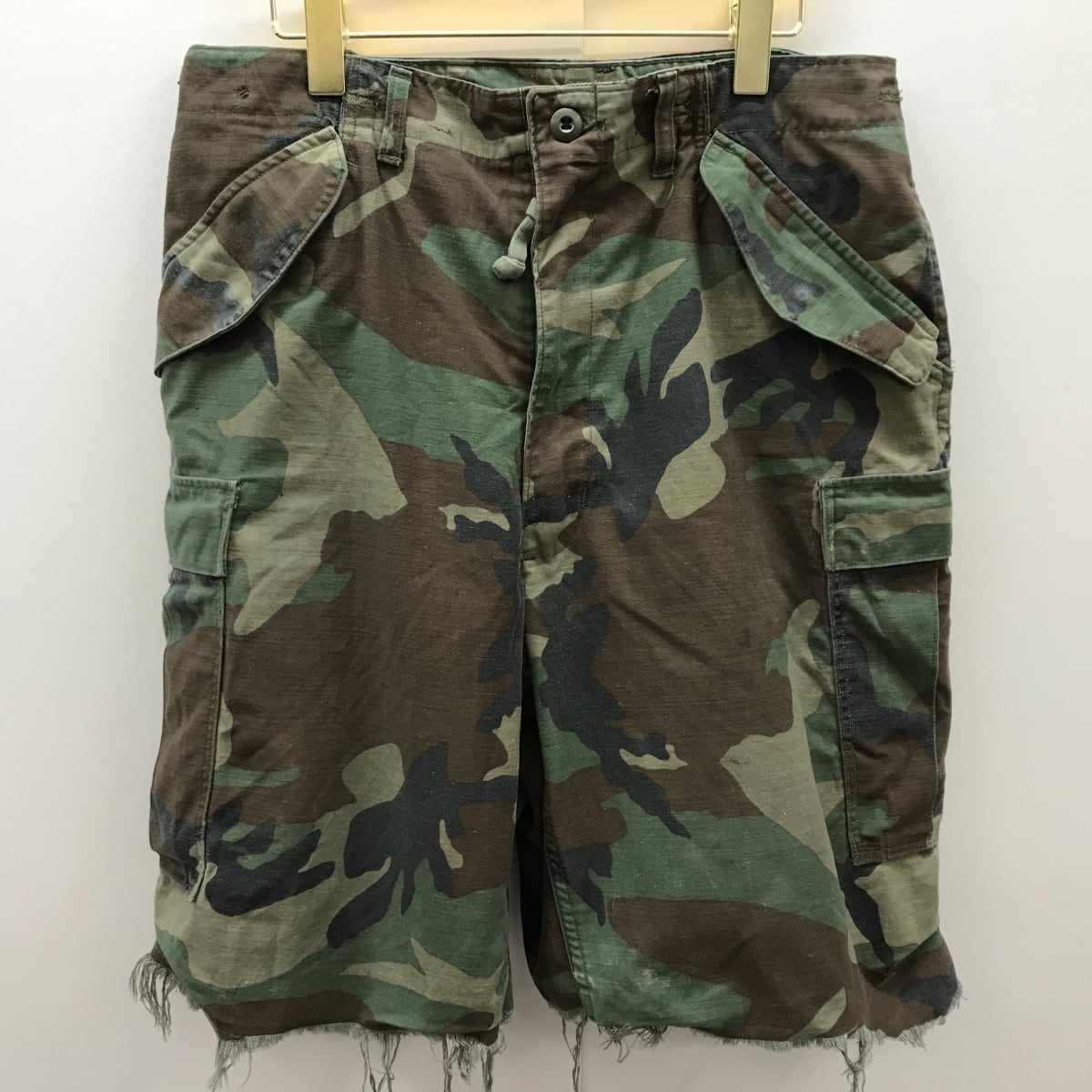 90s 米軍 USARMY 迷彩 カーゴパンツ ミリタリーショーツ ハーフパンツ