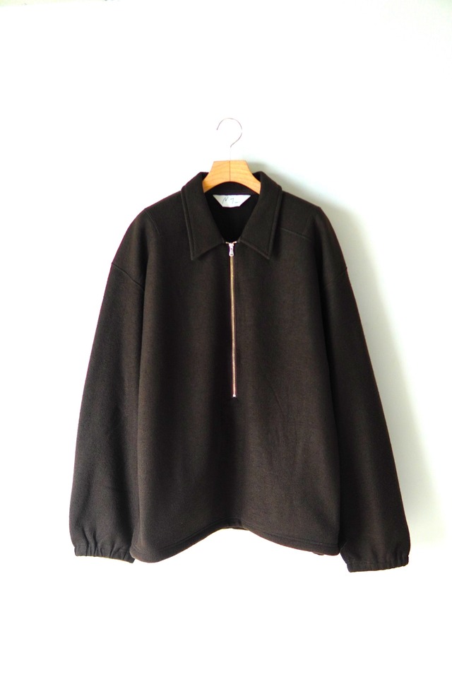 ANCELLM /  WOOL PULL OVER SHIRT /  ANC-CT194