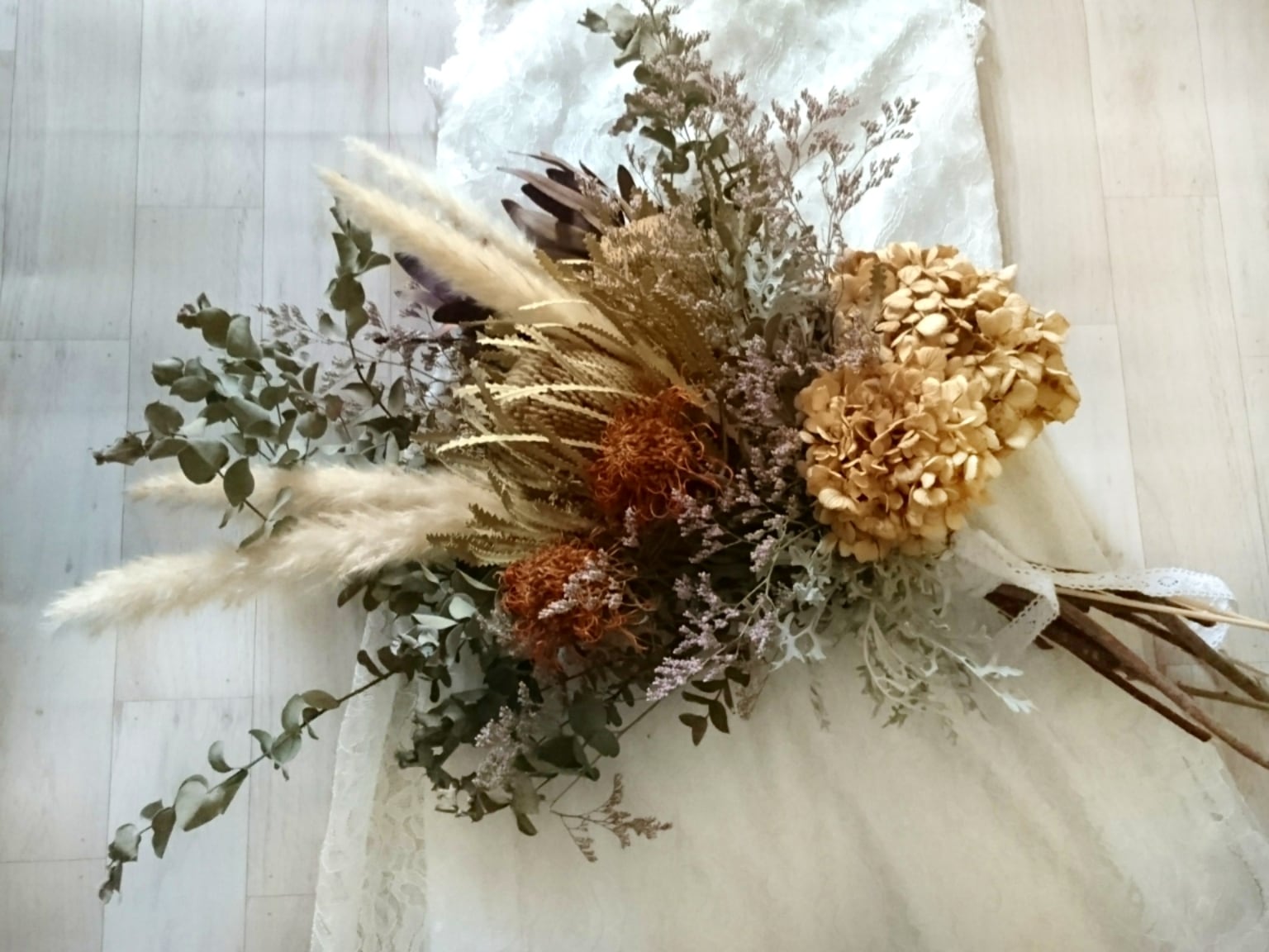 ドライフラワーブーケ/ブートニア付 | karaku4696