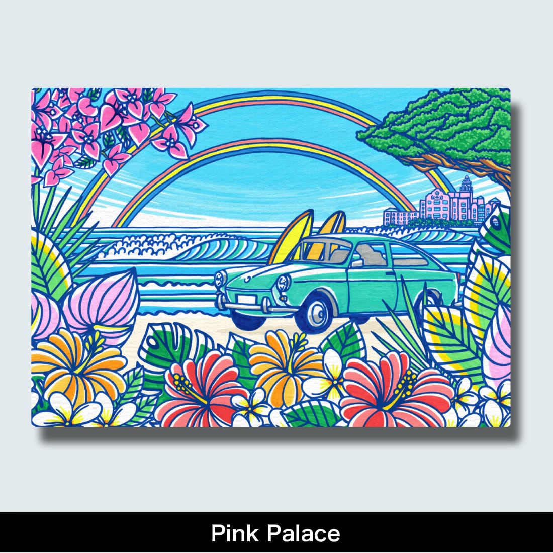 ハワイアート　ＴＡＭＯ　キャンパスアート Art Panel A1 Size（Hawaii Lifestyle Series） | TAMO ART GALLERY