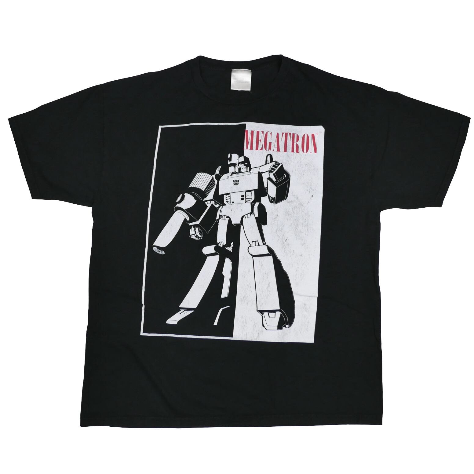 USED【XL】Transformers Megatron Scarface Parody Tee / SPECTRA ©2011