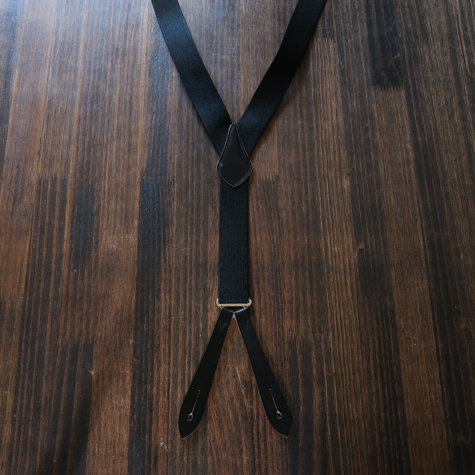 SUSPENDERS TYPE 1 -UK BRIDLE LEATHER- | LONESOME．