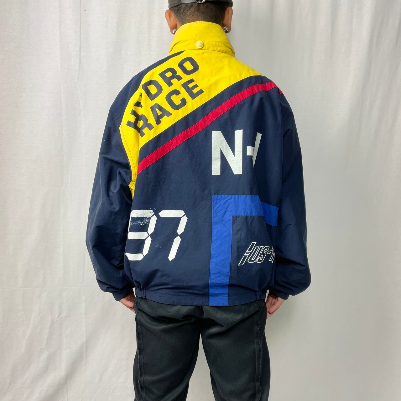 90年代 NAUTICA ノーティカ HYDRO RACE リバーシブル セーリング 