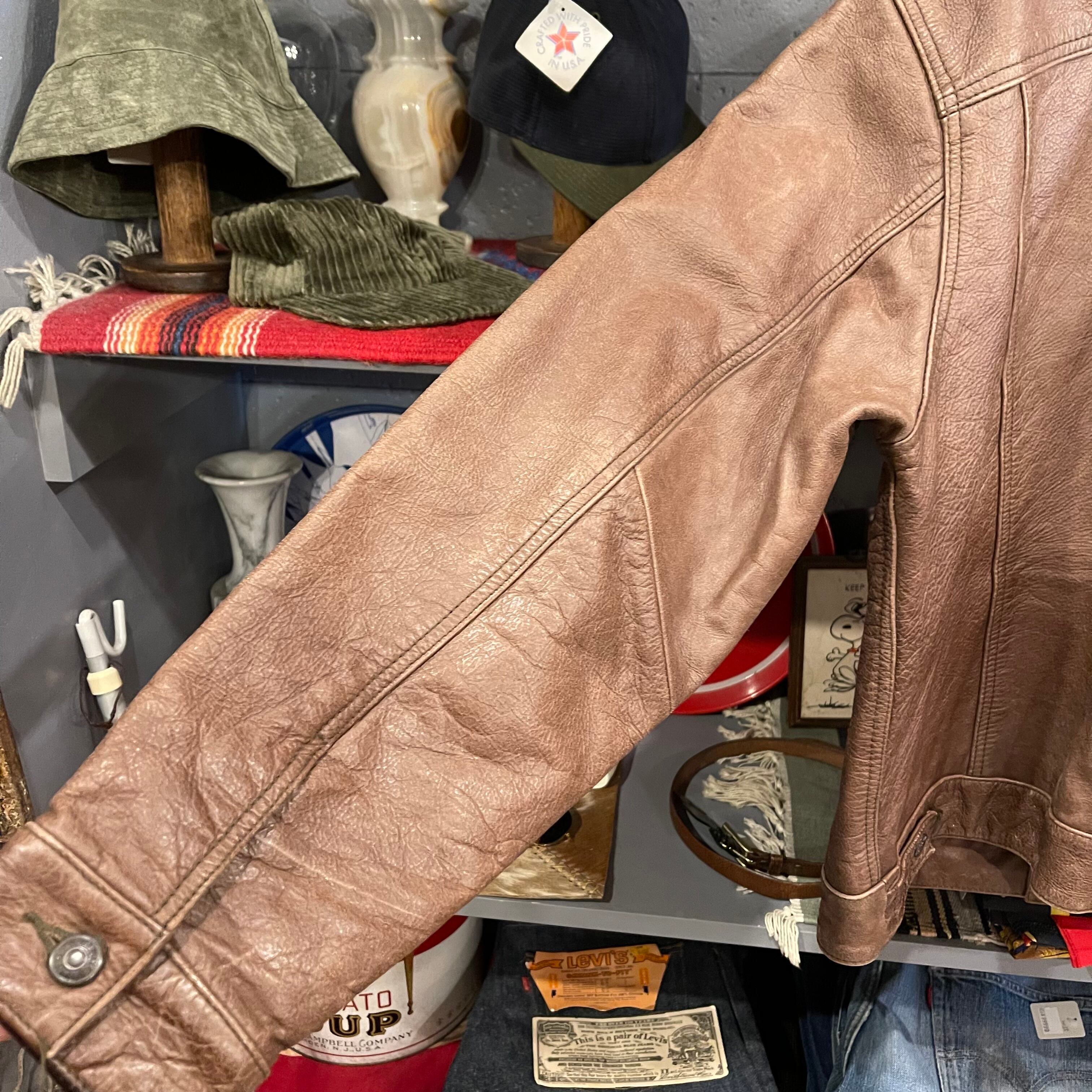 GAP Leather Tracker Jacket | VOSTOK