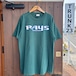 【00s】Majestic MLB デビルレイズ 半袖Tシャツ Tee クルーネック メンズ L 緑/Green ロゴ プリント マジェスティック VINTAGE