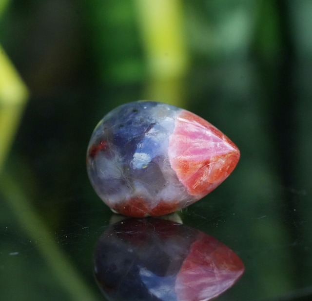 ぷっくりドロップ★アイオライトサンストーン s1570