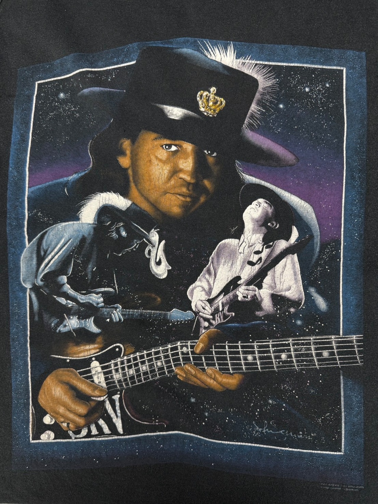90s Stevie Ray Vaughan / THE  BROCKUM GROUP made in usa・画像8