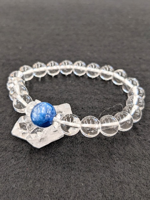 カヤナイト ✕ クリスタル ブレスレット