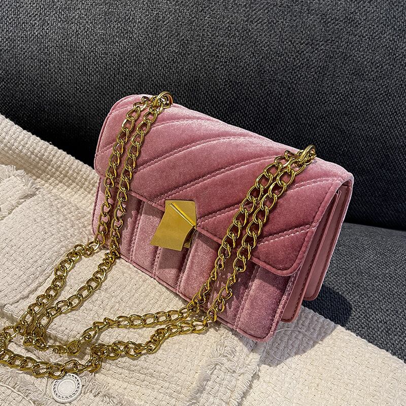 オータムウィンターチェーン 秋物 冬物 スクウェア メッセンジャーバッグ 手作りハンドバック37727913951