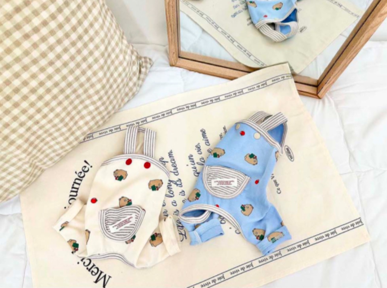 予約  【pecoramou select】 Apple Bear AllinOne（Blue）